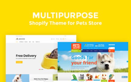 Medow - Pet Food, Dog and Cat Store Shopify Theme