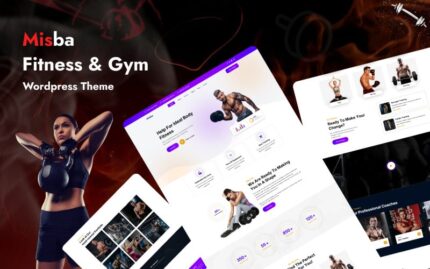 Misba - Fitness and Gym WordPress Theme