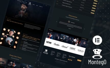 Montego - Magic & Illusionists WordPress Theme