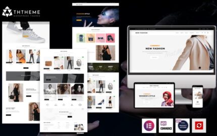 New Fashion – The Elementor Fashion Shop WordPress theme