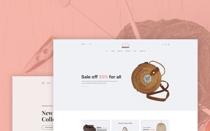 Nokshi - Handmade & Craft Shopify Theme