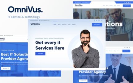 Omnivus - IT Solutions & Services WordPress Theme