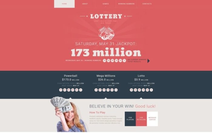 Online Casino Responsive Website Template