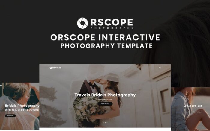 Orscope - Interactive Photography Website Template