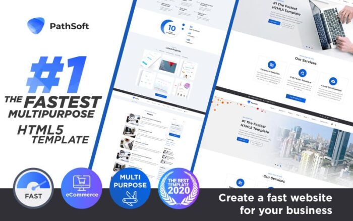 PathSoft -  #1 The Fastest Multipurpose | eCommerce HTML Website Template