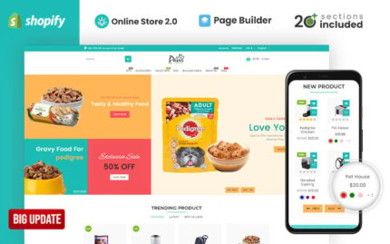 Paws Pet Store Shopify Theme