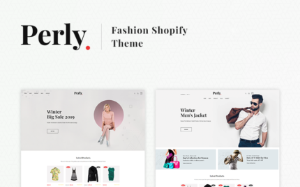 Perly – Fashion Shopify Theme