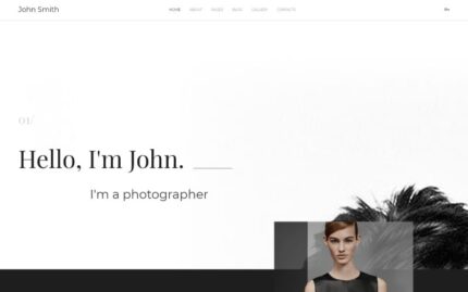 Personal Portfolio Joomla Template