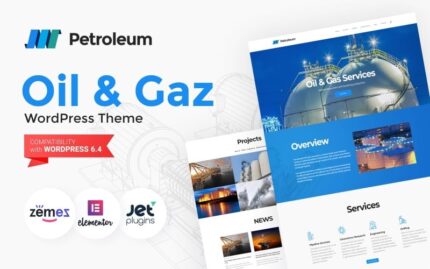 Petroleum - Oil & Gas Company Responsive WordPress Theme