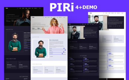 PIRI - Personal Portfolio HTML5 Template