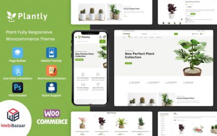 Plantly - Plants And Nursery WooCommerce Theme