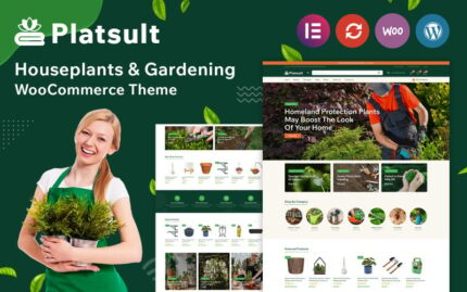 Platsult - Landscaping, Gardening and Flowers WooCommerce Theme