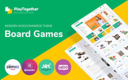 PlayTogether - Board games hop Elementor WooCommerce Theme