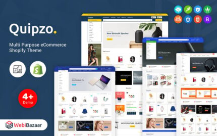 Quipzo - Modern & MultiPurpose Shopify Theme