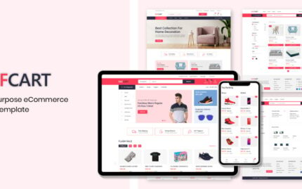 RafCart - Multipurpose eCommerce Tailwind  HTML Template