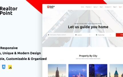 Realtor Point - Bootstrap Real Estate HTML Template