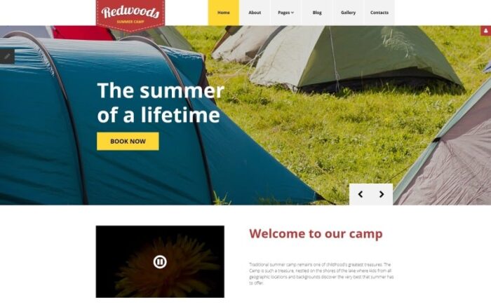 Redwoods Joomla Template