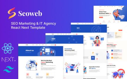 Seoweb -SEO Marketing & IT Services React Next Template