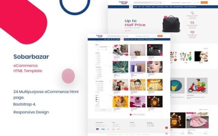 Sobarbazar -  Responsive Ultimate eCommerce Website Template