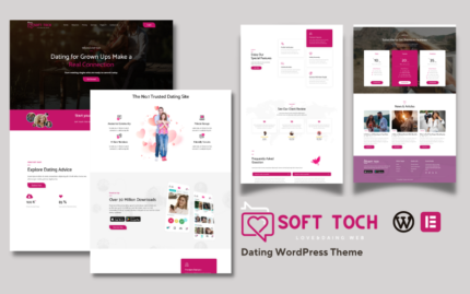 Soft Touch  - Dating & Love WordPress Theme