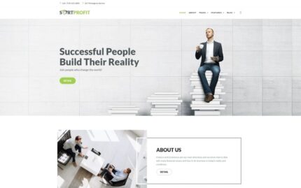 SortProfit - Business & Finance WordPress theme