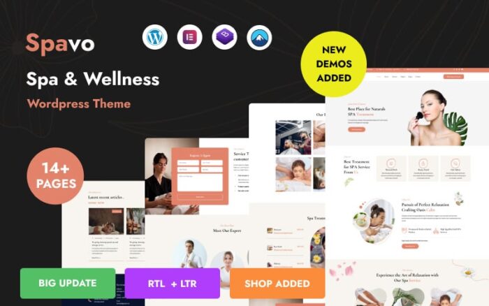 Spavo - Spa And Wellness WordPress Theme