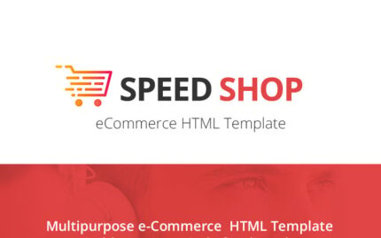 SpeedShop Ecommerce Website Template