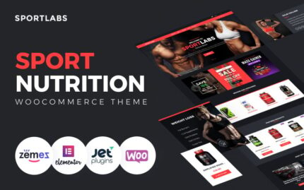 SportLabs - Sport Nutrition WooCommerce Theme