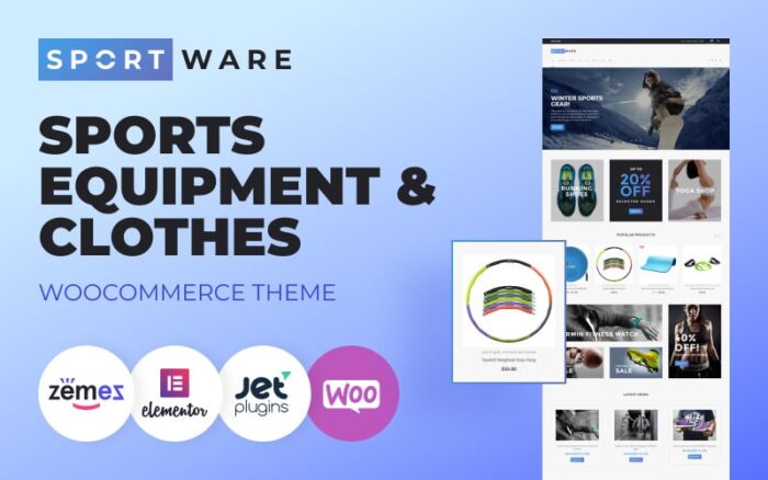 SportWare - Sport Equipment & Clothes WooCommerce Theme