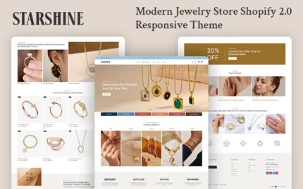 Starshine - Modern Jewelry Store Multipurpose Shopify 2.0 Responsive Theme