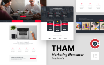 Tham - Marketing Agency Elementor Kit