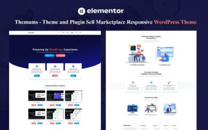 Themums - Theme and Plugin Sell Marketplace Responsive WordPress Theme