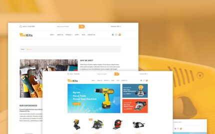 Toolkits - Tools, Equipment Store Shopify Theme