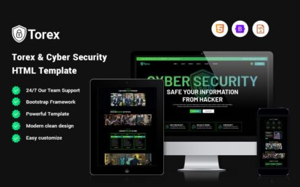 Torex - Cyber Security Website Template