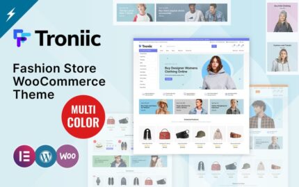 Troniic Fashion and Clothes Store WooCommerce Theme