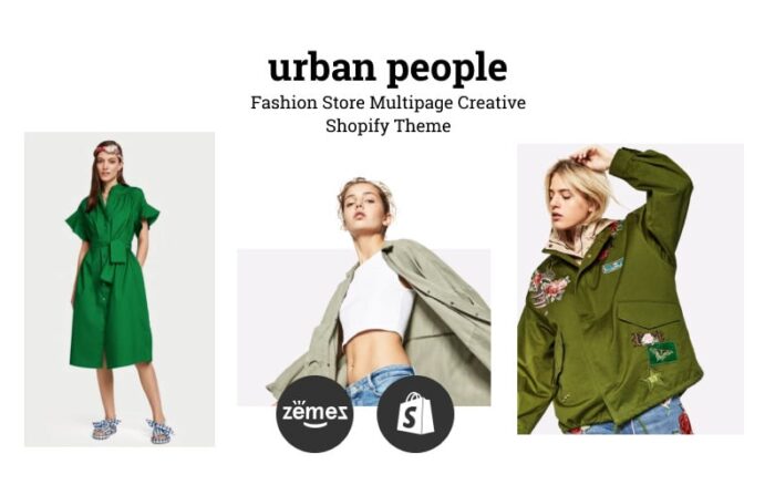 Urban People - Fashion Store Multipage Creative Shopify Theme