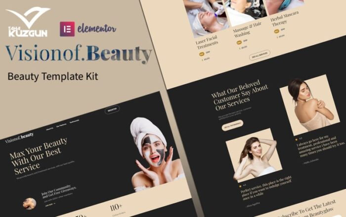 VisionofBeauty Elementor Kit