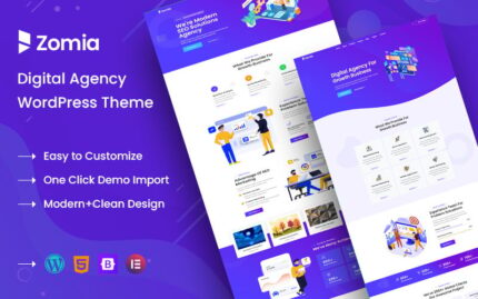 Zomia Digital Agency & WordPress Theme